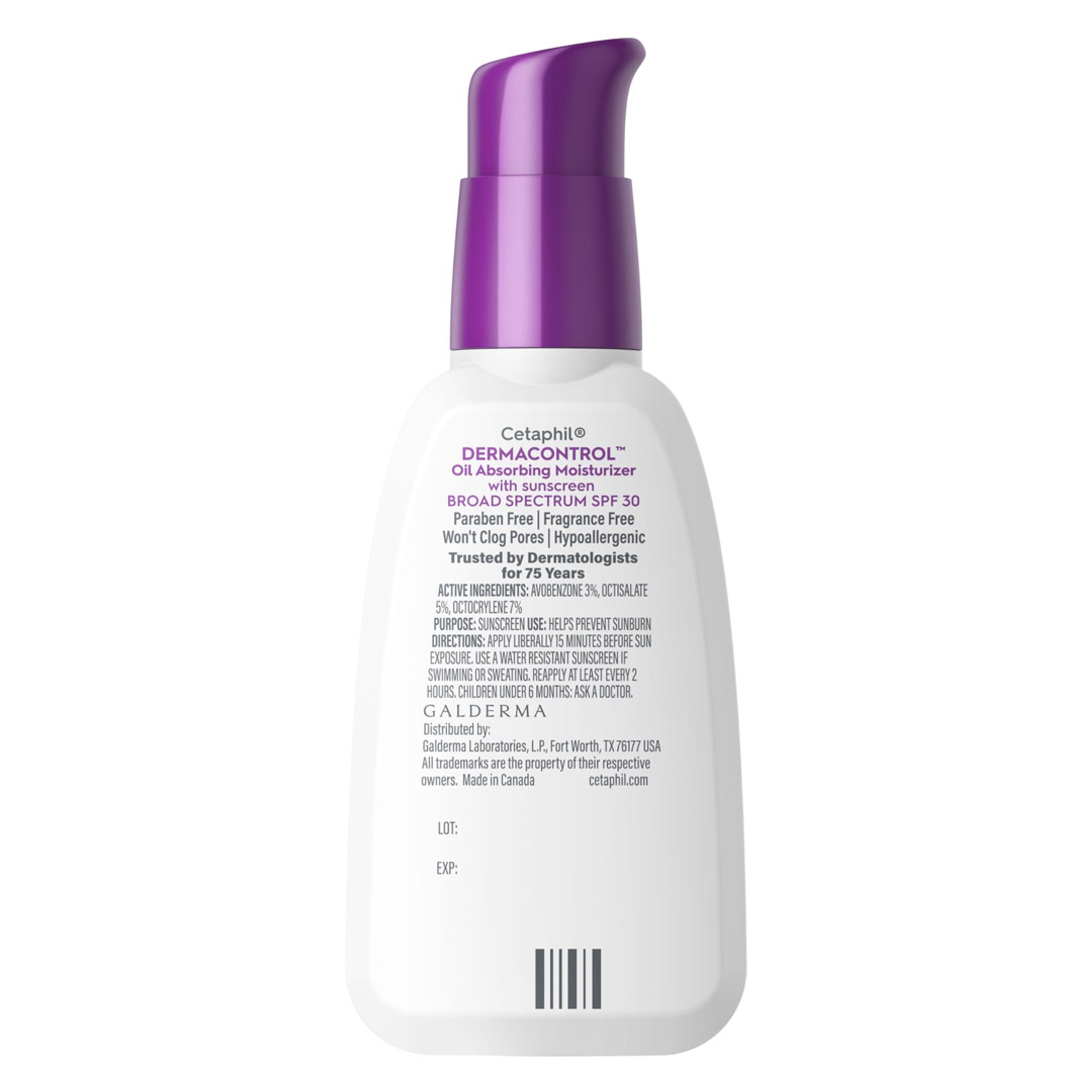 Cetaphil DermaControl Oil Absorbing Moisturizer SPF 30 4 fl.oz - Daily Face Cream Reduces Shine & Hydrates Skin 8