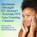 Differin Acne Foaming Cleanser 5 fl.oz - Acne Face Wash with 10% Benzoyl Peroxide for Face & Body 4