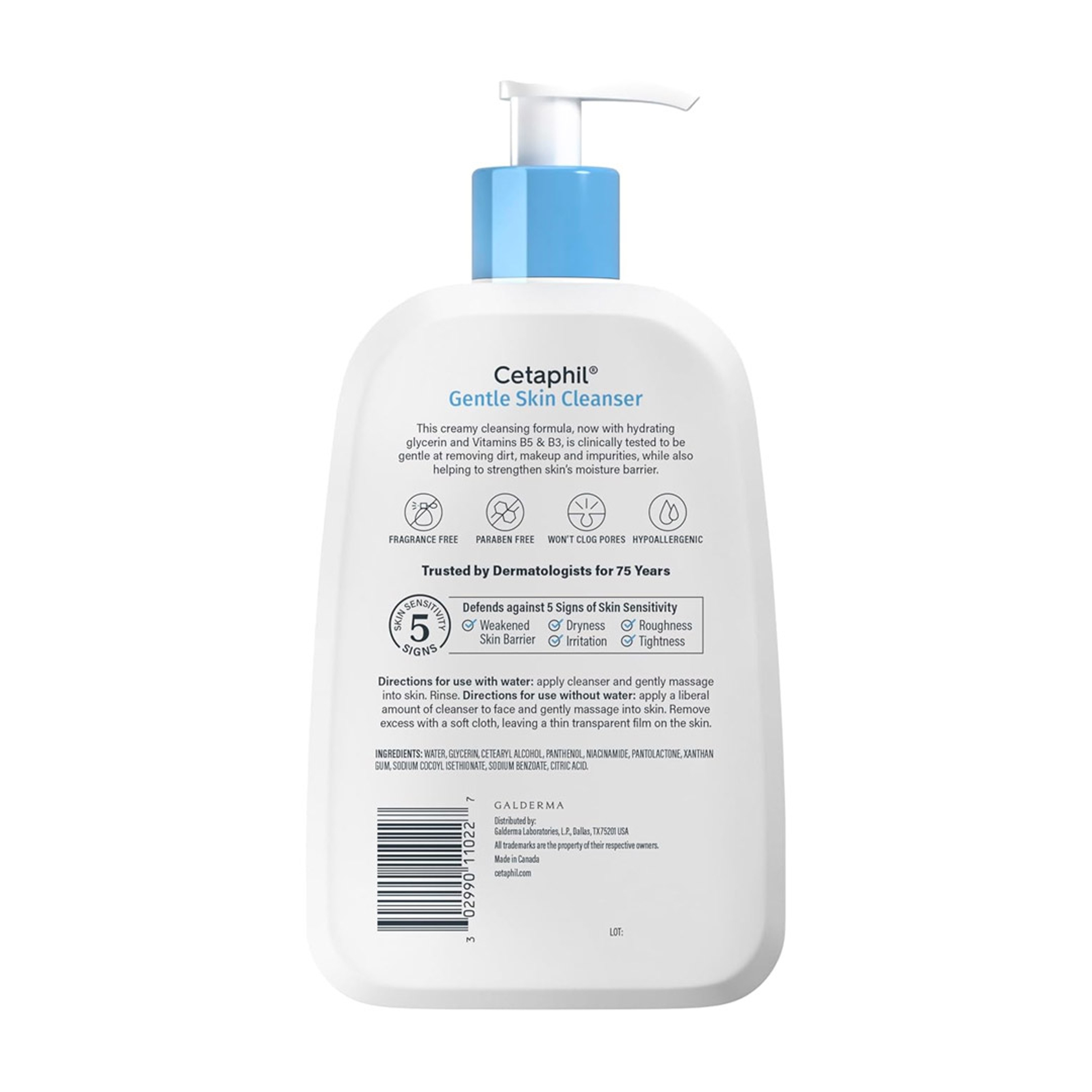 Cetaphil Gentle Skin Cleanser 16 fl.oz - Hydrating Face Wash for Normal to Dry, Sensitive Skin 8