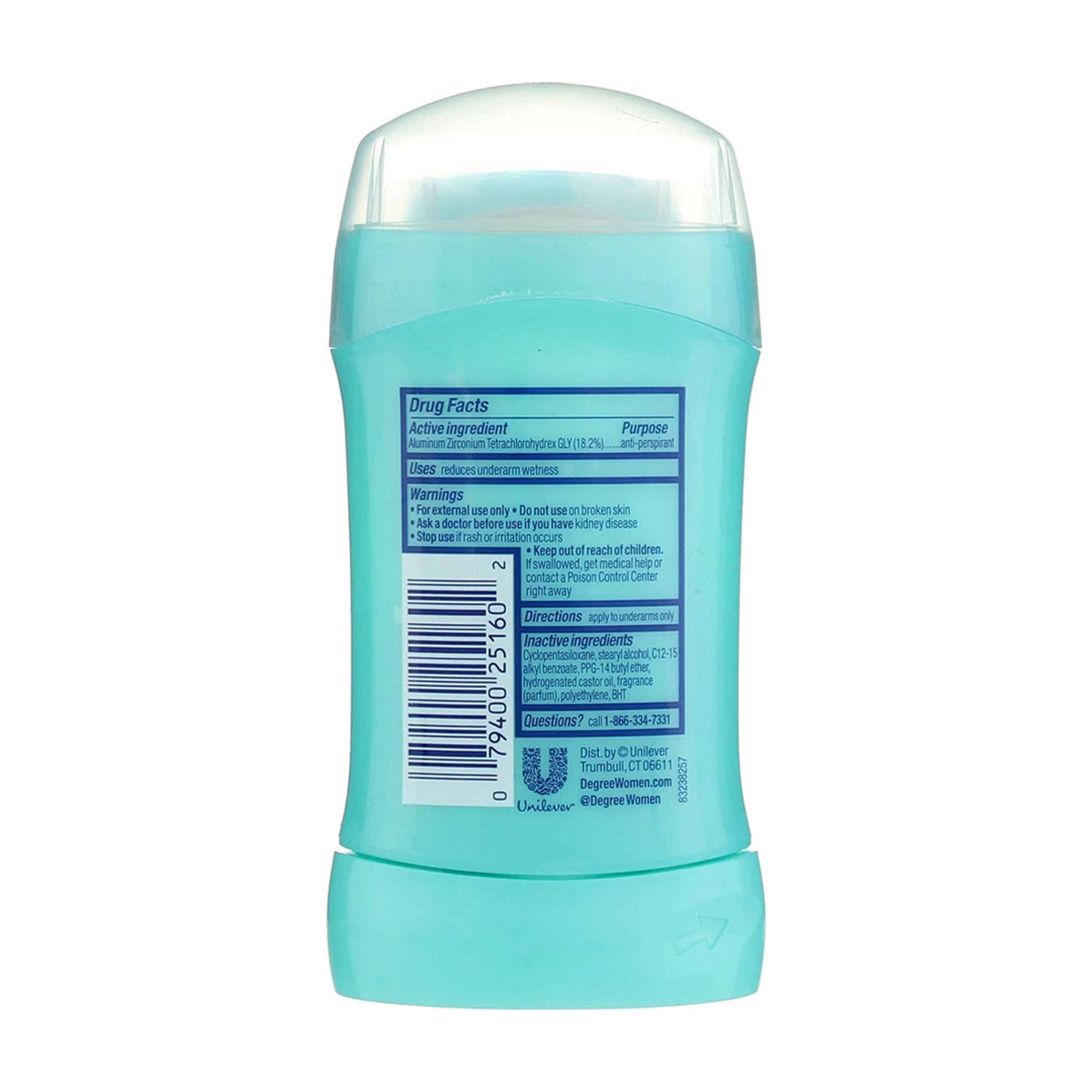 Degree Women Shower Clean Antiperspirant Deodorant Stick 1.6 oz - All Day Protection, Invisible Solid 2