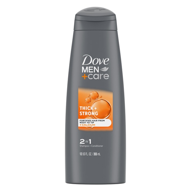 Dove Men+Care Thick & Strong Fortifying 2-in-1 Shampoo & Conditioner 12 fl.oz - Strengthens Hair from Root to Tip — Out of stock