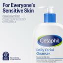 Cetaphil Daily Facial Cleanser 16 fl.oz - Gentle Foaming Face Wash for Sensitive, Combination to Oily Skin 5