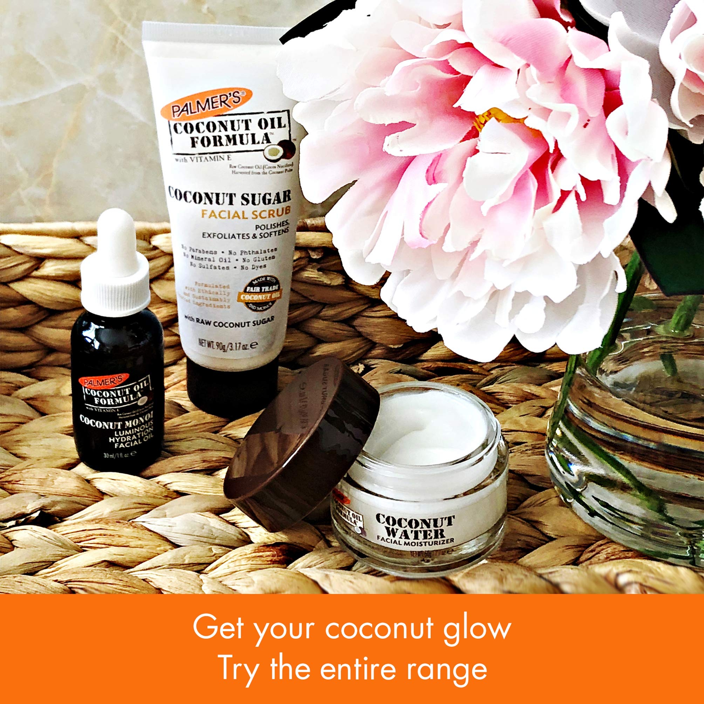 Palmer's Raw Coconut Sugar Facial Scrub 3.17 oz - Polishes, Exfoliates & Softens for Smooth, Radiant Skin 6