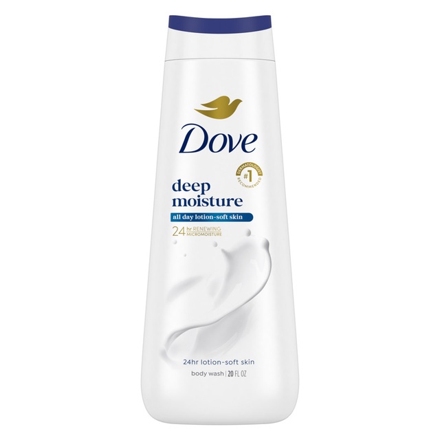 Dove Deep Moisture Body Wash 20 fl.oz - Moisturizing Skin Cleanser for 24H Lotion-Soft Skin — Out of stock