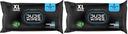 DUDE Wipes Mint Chill Flushable Wipes - Extra-Large Adult Wet Wipes - 1 Pack (48 Count), Travel Pack - Infused with Tea Tree Oil, Vitamin E, and Aloe - Septic and Sewer Safe 54