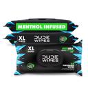 DUDE Wipes Mint Chill Flushable Wipes - Extra-Large Adult Wet Wipes - 1 Pack (48 Count), Travel Pack - Infused with Tea Tree Oil, Vitamin E, and Aloe - Septic and Sewer Safe 78