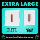 DUDE Wipes Mint Chill Flushable Wipes - Extra-Large Adult Wet Wipes - 3 Pack (144 Count) - Infused with Tea Tree Oil, Vitamin E, and Aloe - Septic and Sewer Safe 68