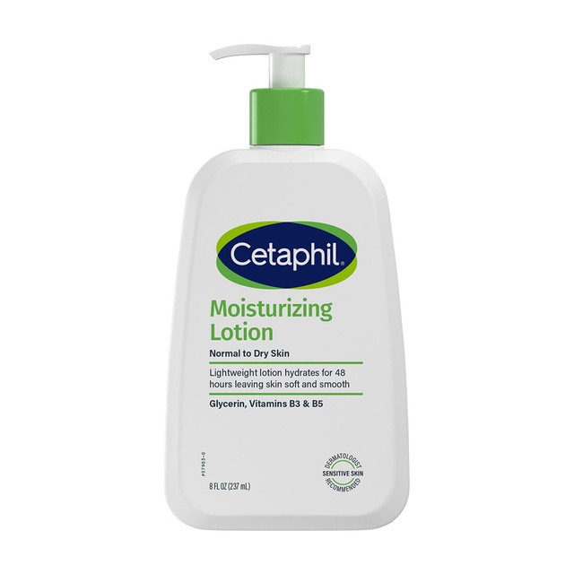 Cetaphil Moisturizing Lotion 8 fl.oz - Lightweight Hydrating Lotion for Normal to Dry, Sensitive Skin