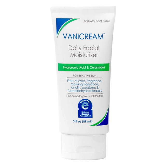 Vanicream Daily Facial Moisturizer 3 fl.oz - with Ceramides and Hyaluronic Acid for Sensitive Skin