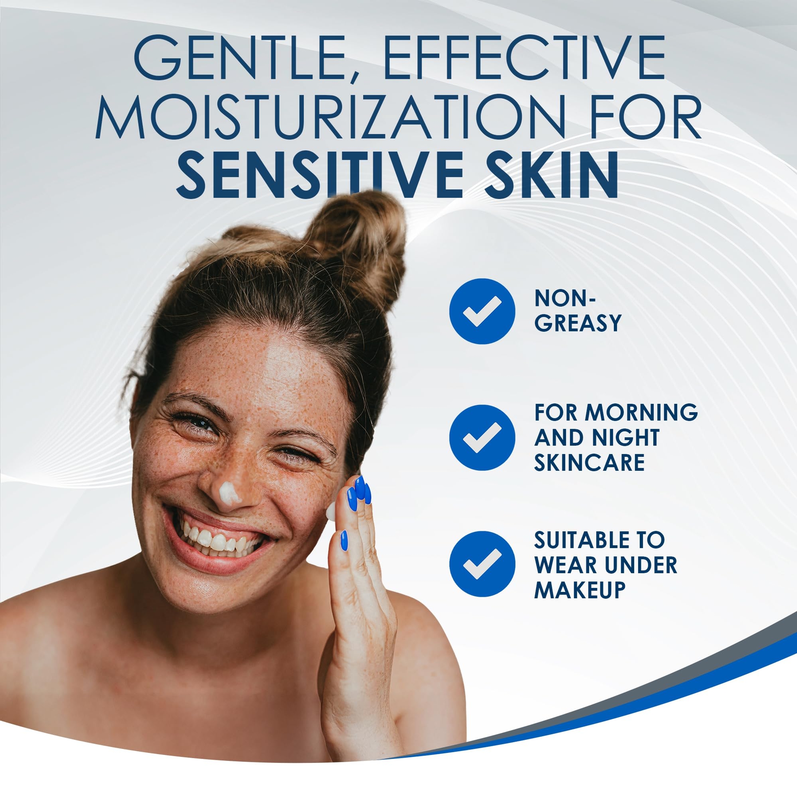 Vanicream Daily Facial Moisturizer 3 fl.oz - with Ceramides and Hyaluronic Acid for Sensitive Skin 3