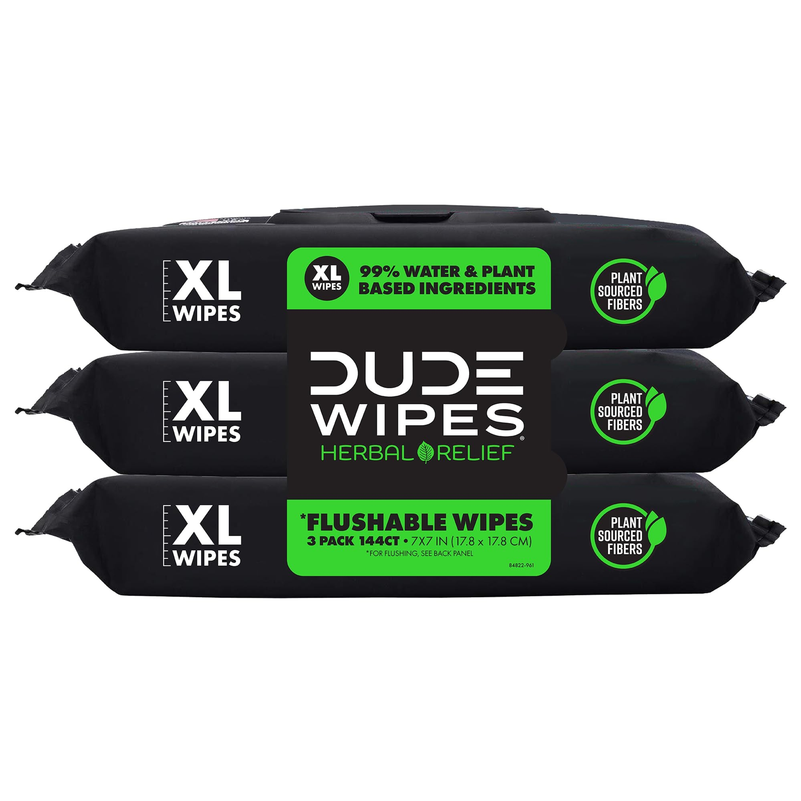 DUDE Wipes Unscented Flushable Wipes - Extra-Large Adult Wet Wipes for Sensitive Skin - 1 Pack (48 Count), Travel Pack - Infused with Vitamin E and Aloe - Septic and Sewer Safe 19