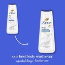 Dove Deep Moisture Body Wash 11 fl.oz - Moisturizing Skin Cleanser for 24H Lotion-Soft Skin 2