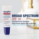 Aquaphor Lip Protectant & Sunscreen Ointment 0.35 fl.oz - Broad Spectrum SPF 30, Relieves Chapped Lips 3