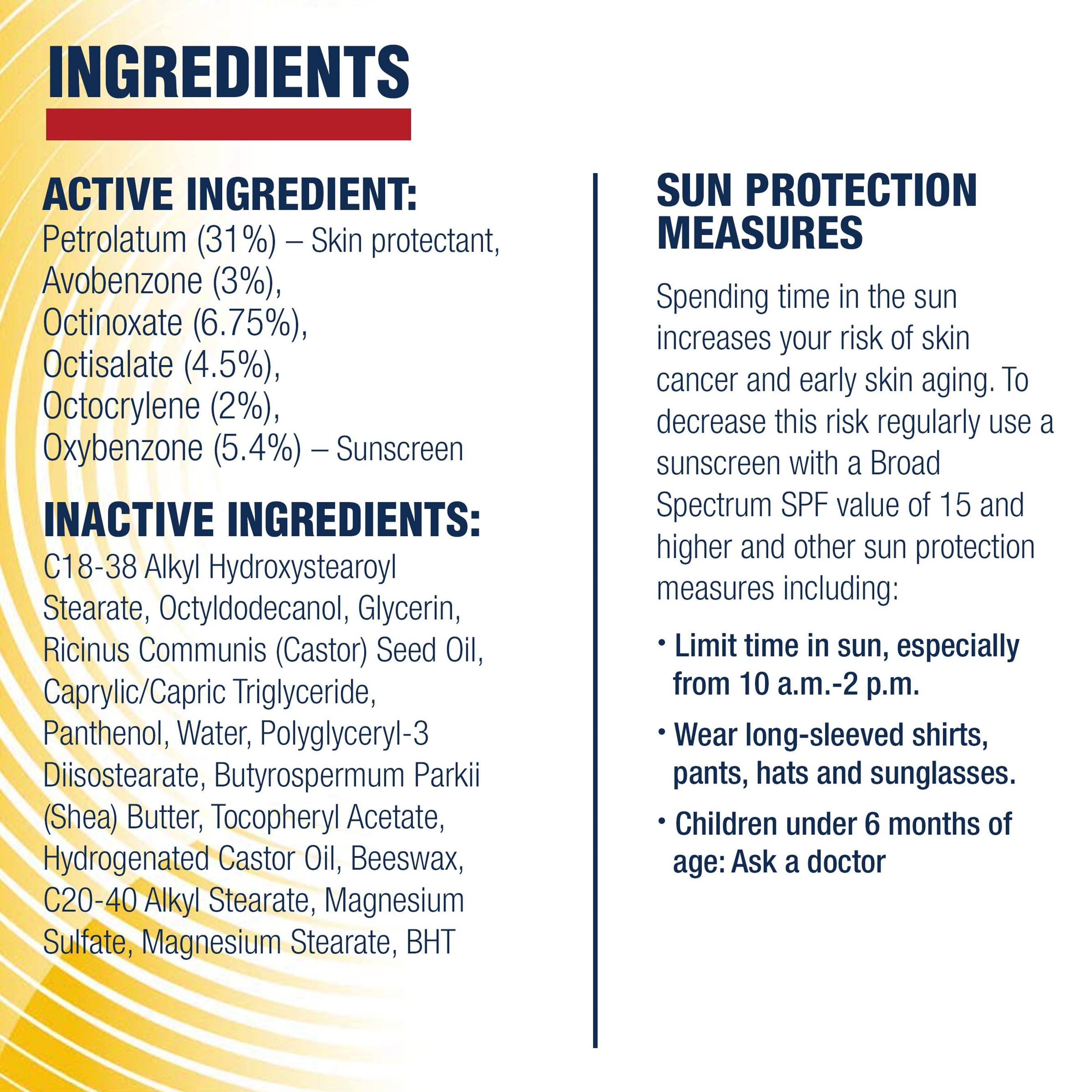 Aquaphor Lip Protectant & Sunscreen Ointment 0.35 fl.oz - Broad Spectrum SPF 30, Relieves Chapped Lips 10