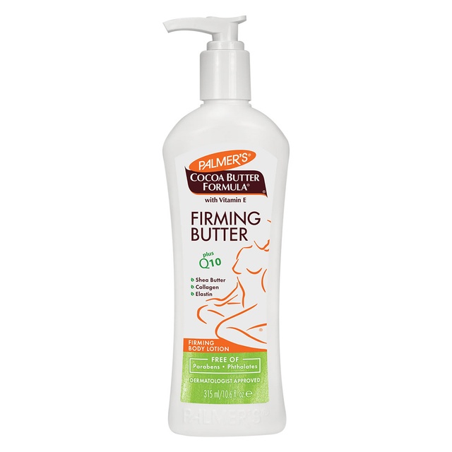 Palmer's Cocoa Butter Firming Butter 10.6 fl.oz - Firming Body Lotion with Vitamin E & Q10 Helps Tighten & Tone Skin