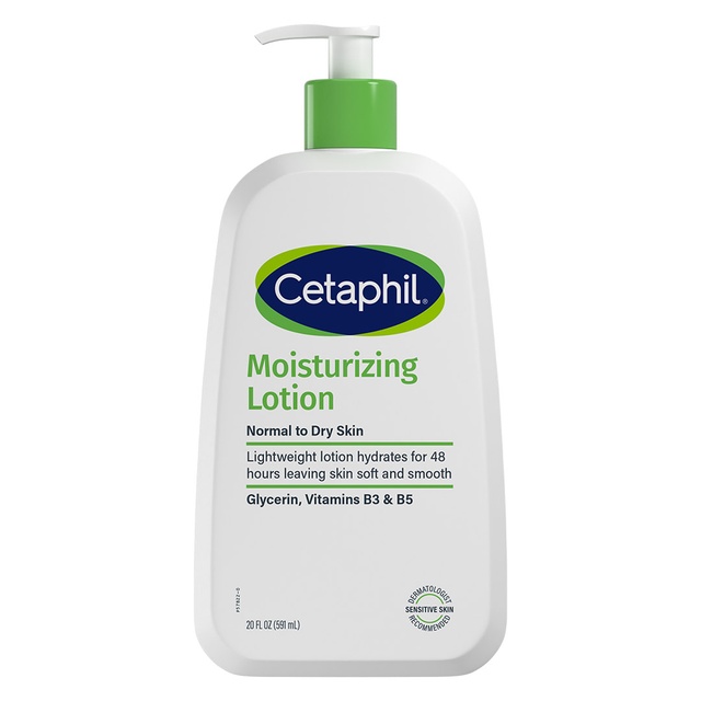 Cetaphil Moisturizing Lotion 20 fl.oz - Lightweight Hydrating Lotion for Normal to Dry, Sensitive Skin