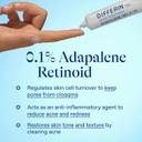 Differin Adapalene Gel 0.5 oz (Tube) - Retinoid Acne Treatment for Face with 0.1% Adapalene 7