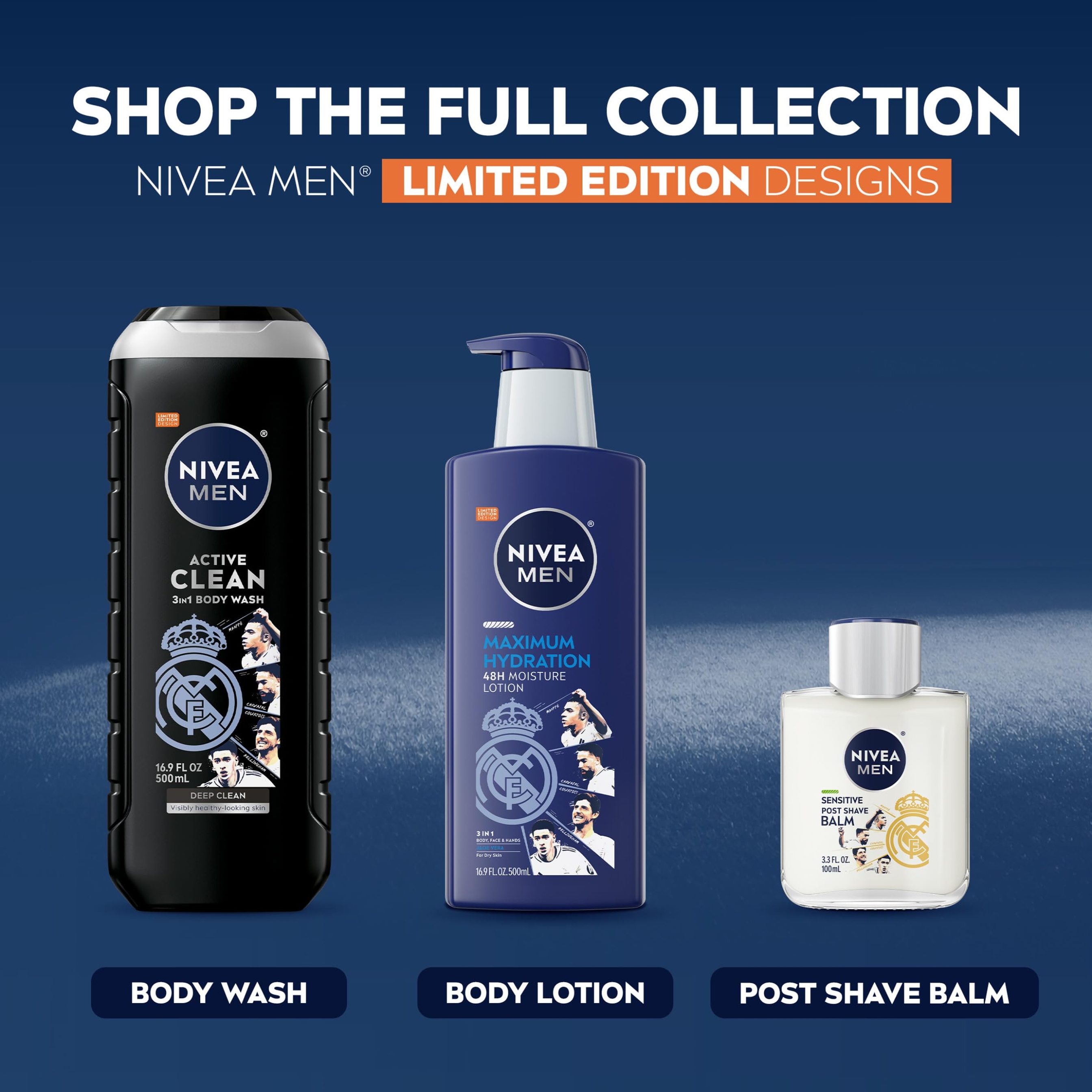 Nivea Men Sensitive Post Shave Balm 3.3 fl.oz - Alcohol Free After Shave Balm for Men (Limited Edition) 9