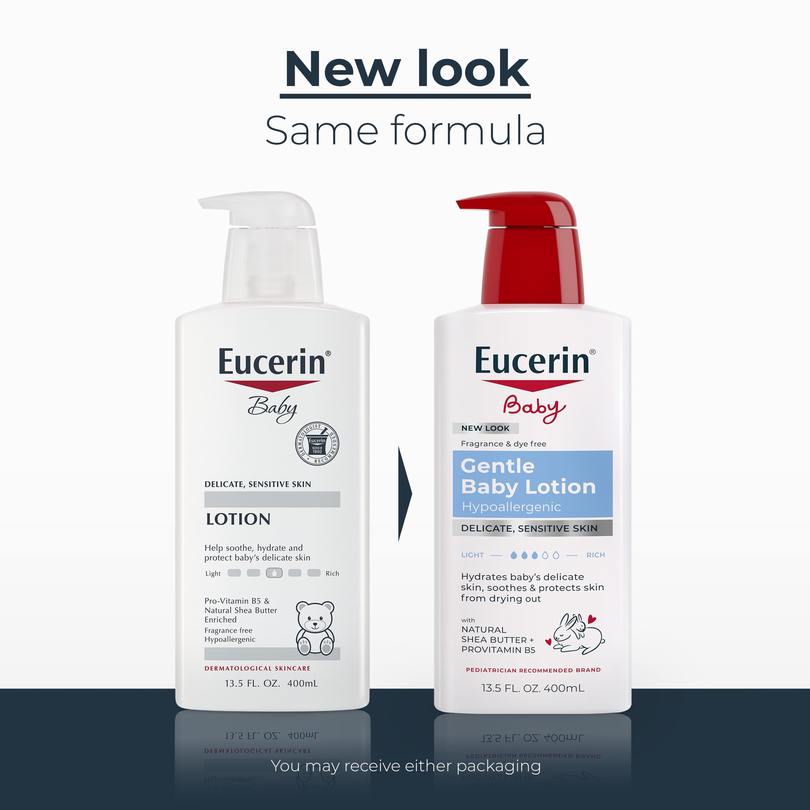 Eucerin Gentle Baby Lotion 13.5 fl.oz - Baby Body Lotion with Pro-Vitamin B5 Soothes & Protects Delicate Skin 2