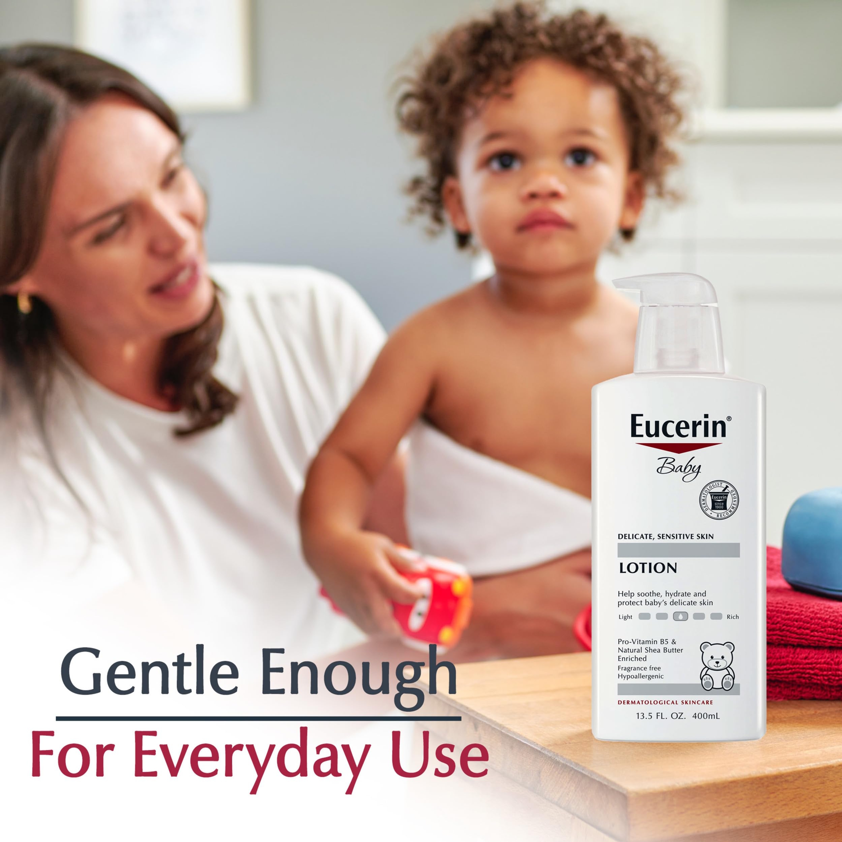 Eucerin Gentle Baby Lotion 13.5 fl.oz - Baby Body Lotion with Pro-Vitamin B5 Soothes & Protects Delicate Skin 7