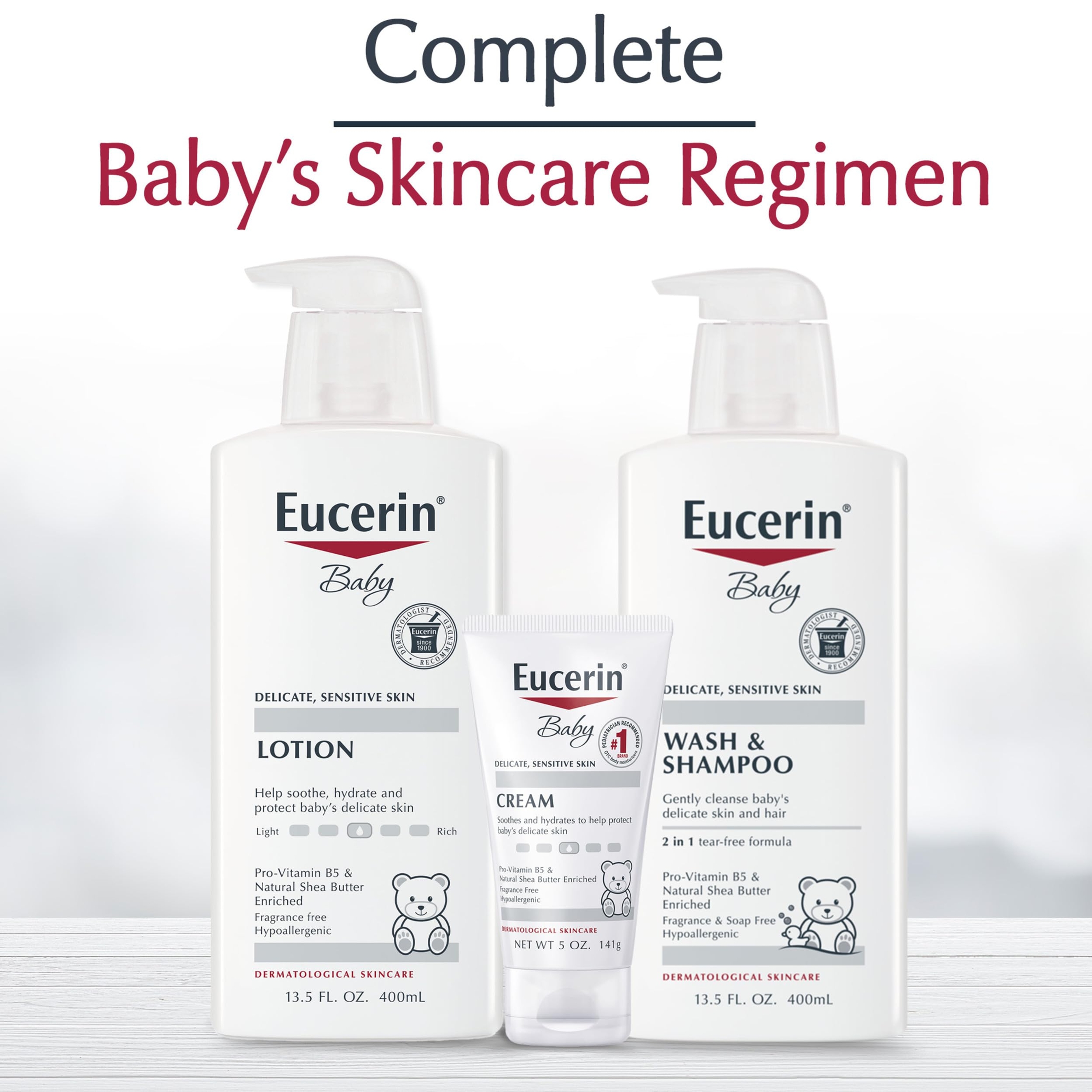 Eucerin Gentle Baby Lotion 13.5 fl.oz - Baby Body Lotion with Pro-Vitamin B5 Soothes & Protects Delicate Skin 9