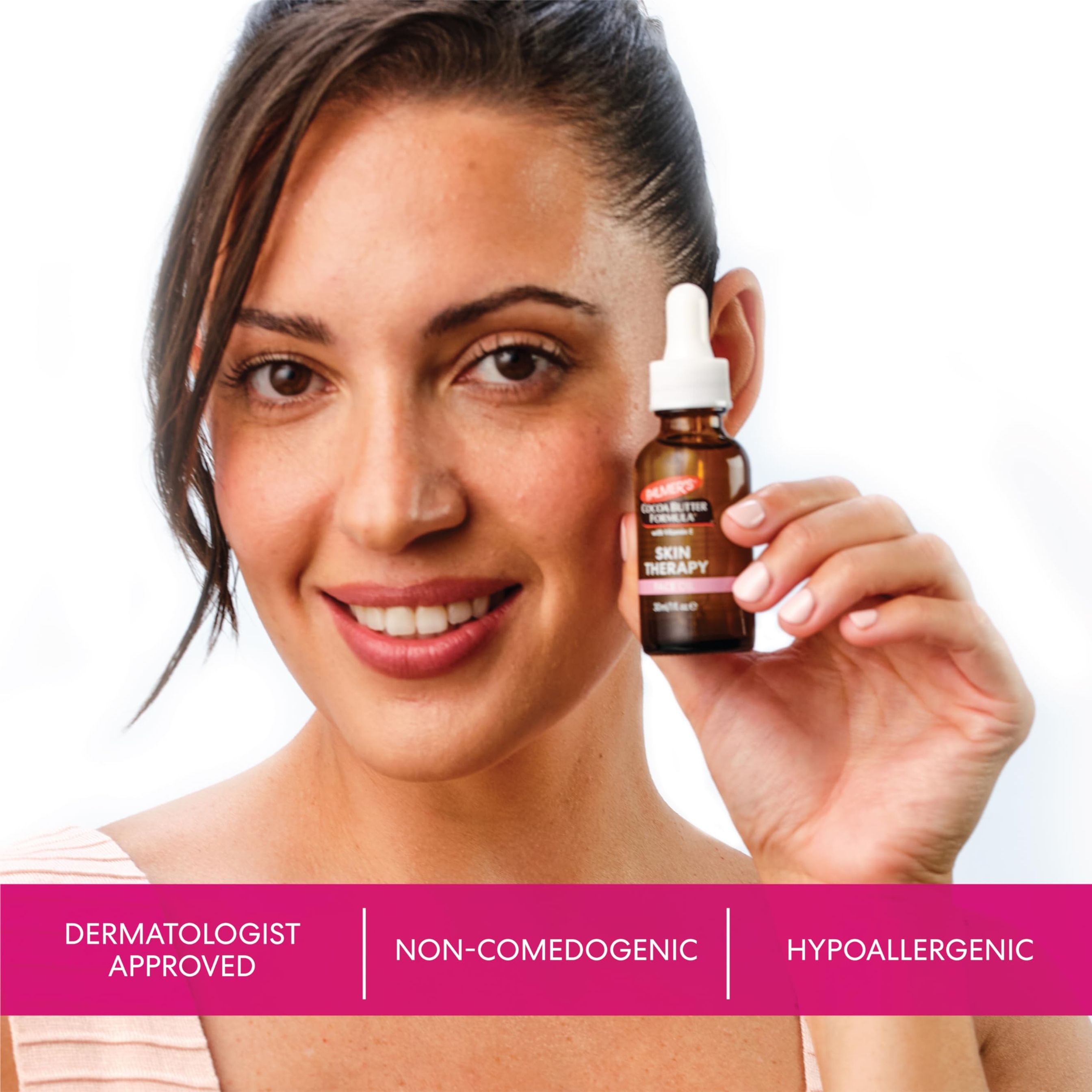 Palmer's Skin Therapy Face Oil 1 fl.oz - Hydrating Moisturizer with Natural Cocoa Butter Reduces Fine Lines & Dark Spots 6