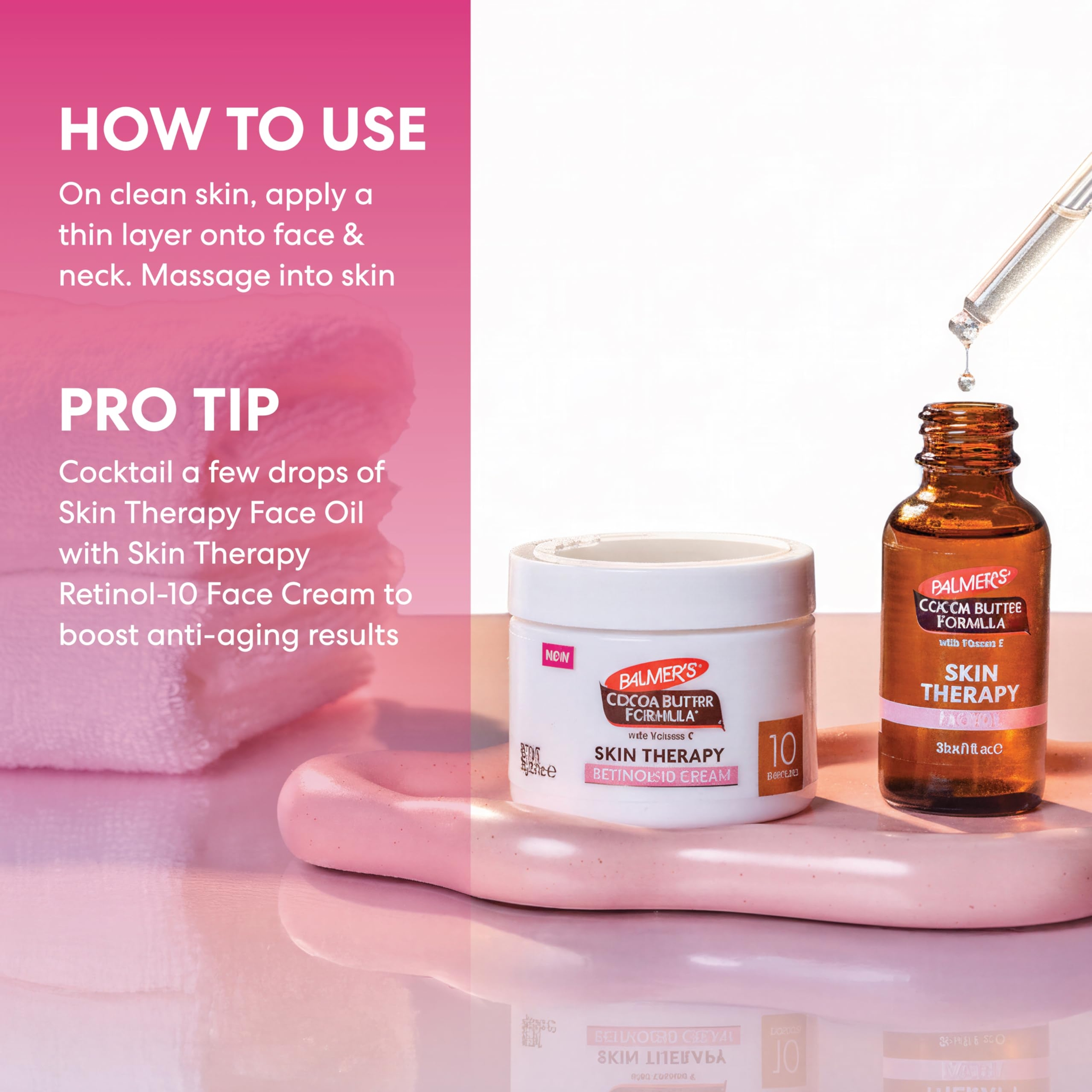 Palmer's Skin Therapy Face Oil 1 fl.oz - Hydrating Moisturizer with Natural Cocoa Butter Reduces Fine Lines & Dark Spots 7