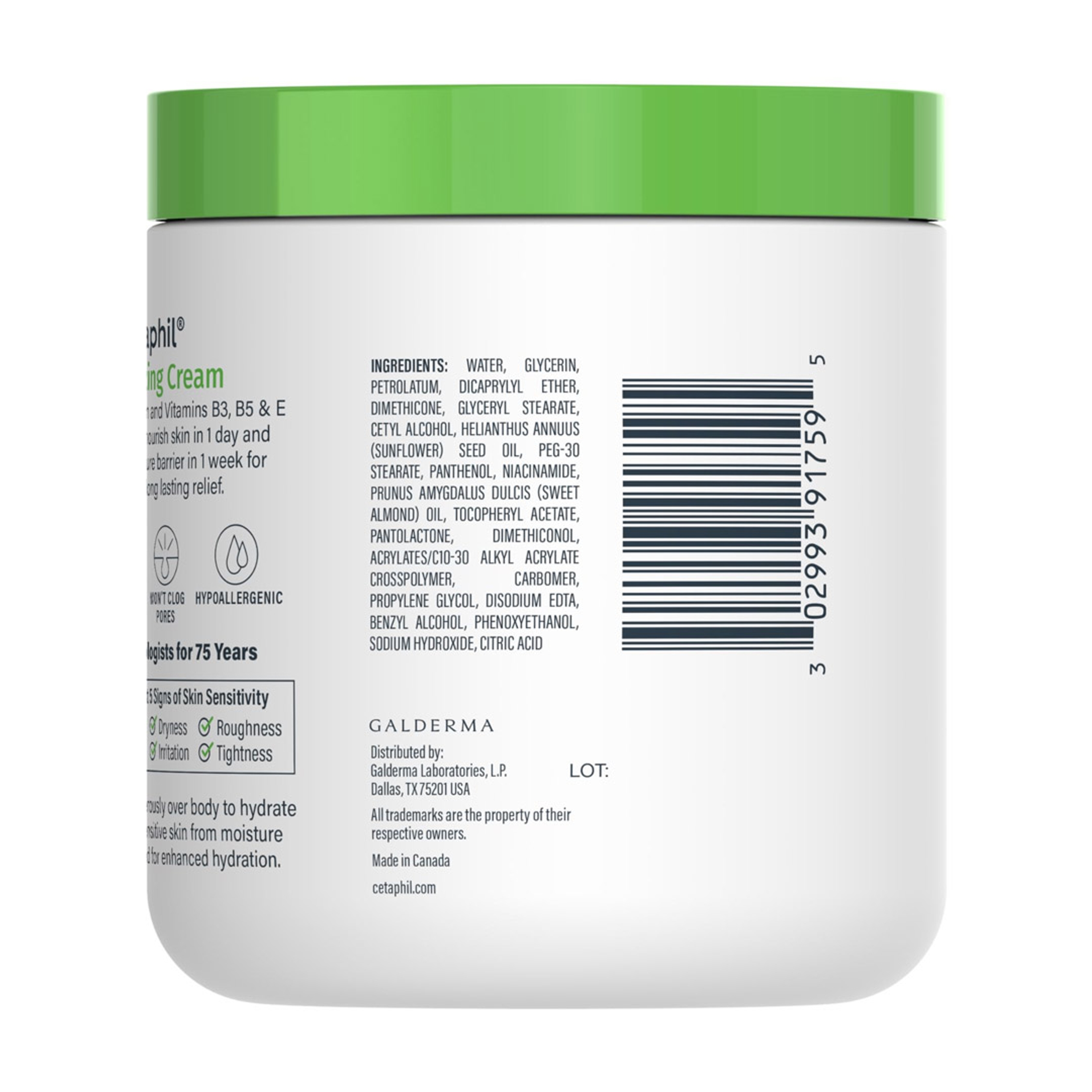 Cetaphil Moisturizing Cream 20 oz - Rich Cream Hydrates & Fully Restores Skin Barrier for Dry to Very Dry Skin 9