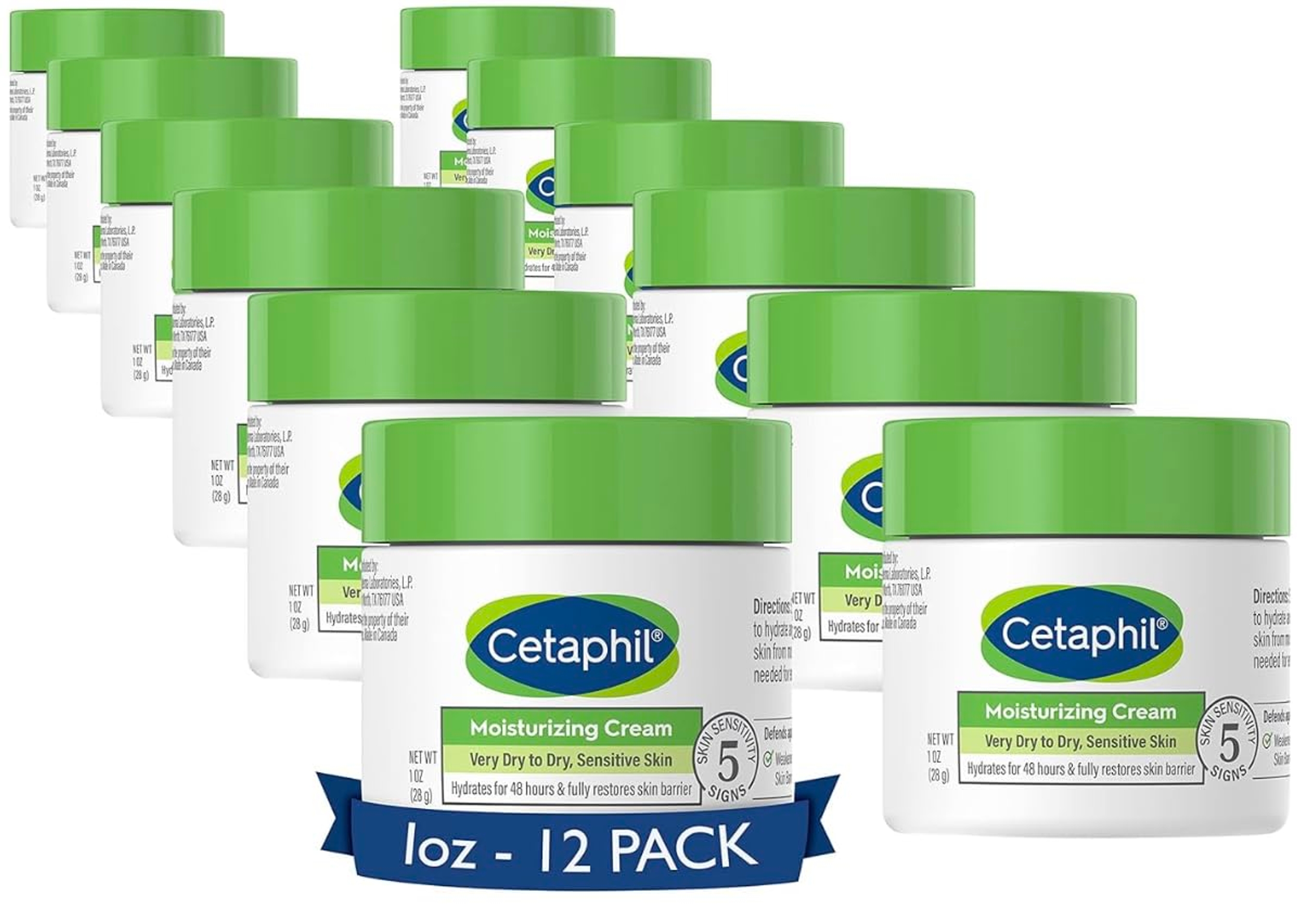 Cetaphil Face & Body Moisturizer, Hydrating Moisturizing Cream for Dry to Very Dry, Sensitive Skin, NEW 20 oz, Fragrance Free, Non-Comedogenic, Non-Greasy (Packaging May Vary) 27
