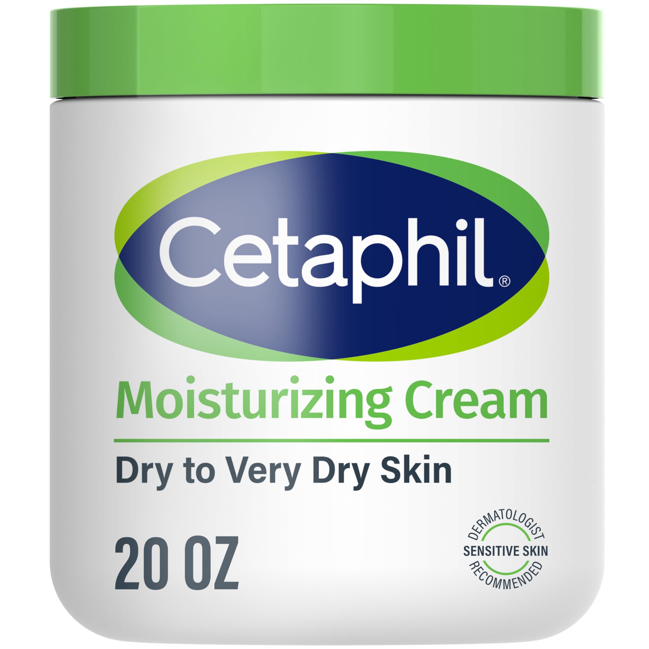 Cetaphil Face & Body Moisturizer, Hydrating Moisturizing Cream for Dry to Very Dry, Sensitive Skin, NEW 20 oz, Fragrance Free, Non-Comedogenic, Non-Greasy (Packaging May Vary) 32