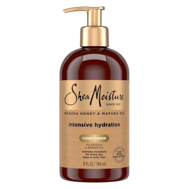 SheaMoisture Intensive Hydration Conditioner 13 fl.oz - with Manuka Honey & Mafura Oil for Dry, Damaged Hair