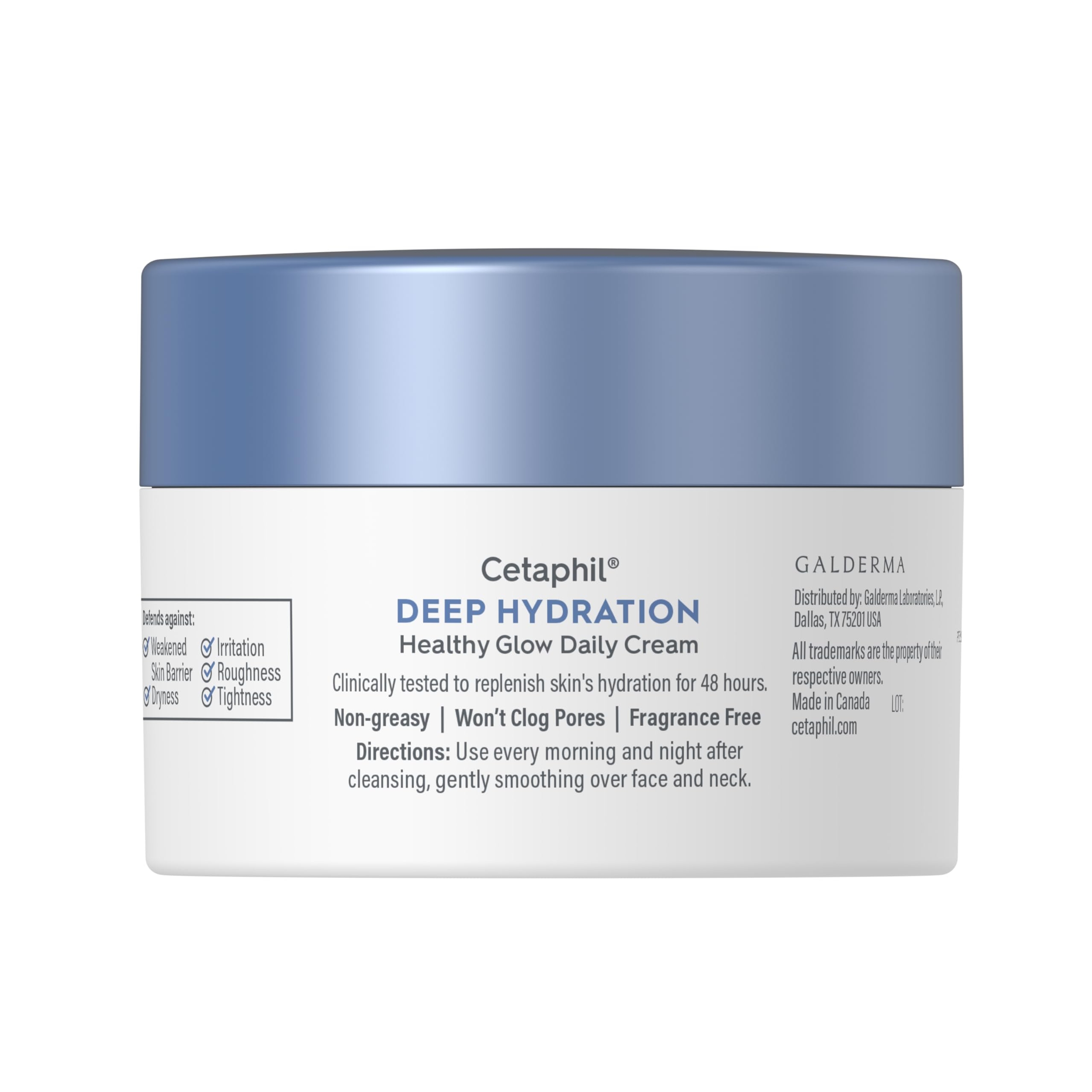 Cetaphil Deep Hydration Healthy Glow Daily Face Cream, 1.7 oz, 48 Hour Dry Skin Face Moisturizer for Sensitive Skin, With Hyaluronic Acid, Vitamin E & Vitamin B5 21