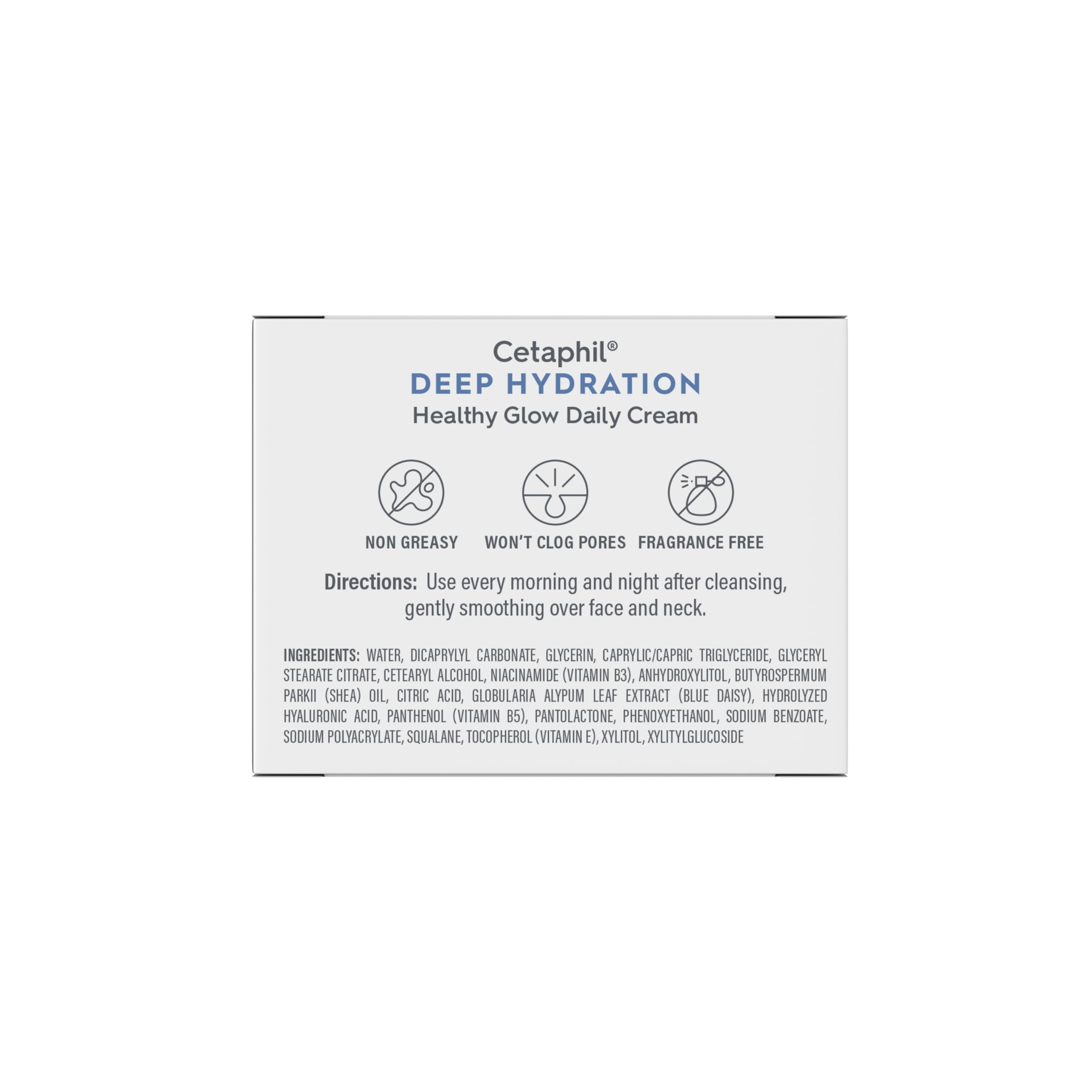 Cetaphil Deep Hydration Healthy Glow Daily Face Cream, 1.7 oz, 48 Hour Dry Skin Face Moisturizer for Sensitive Skin, With Hyaluronic Acid, Vitamin E & Vitamin B5 22