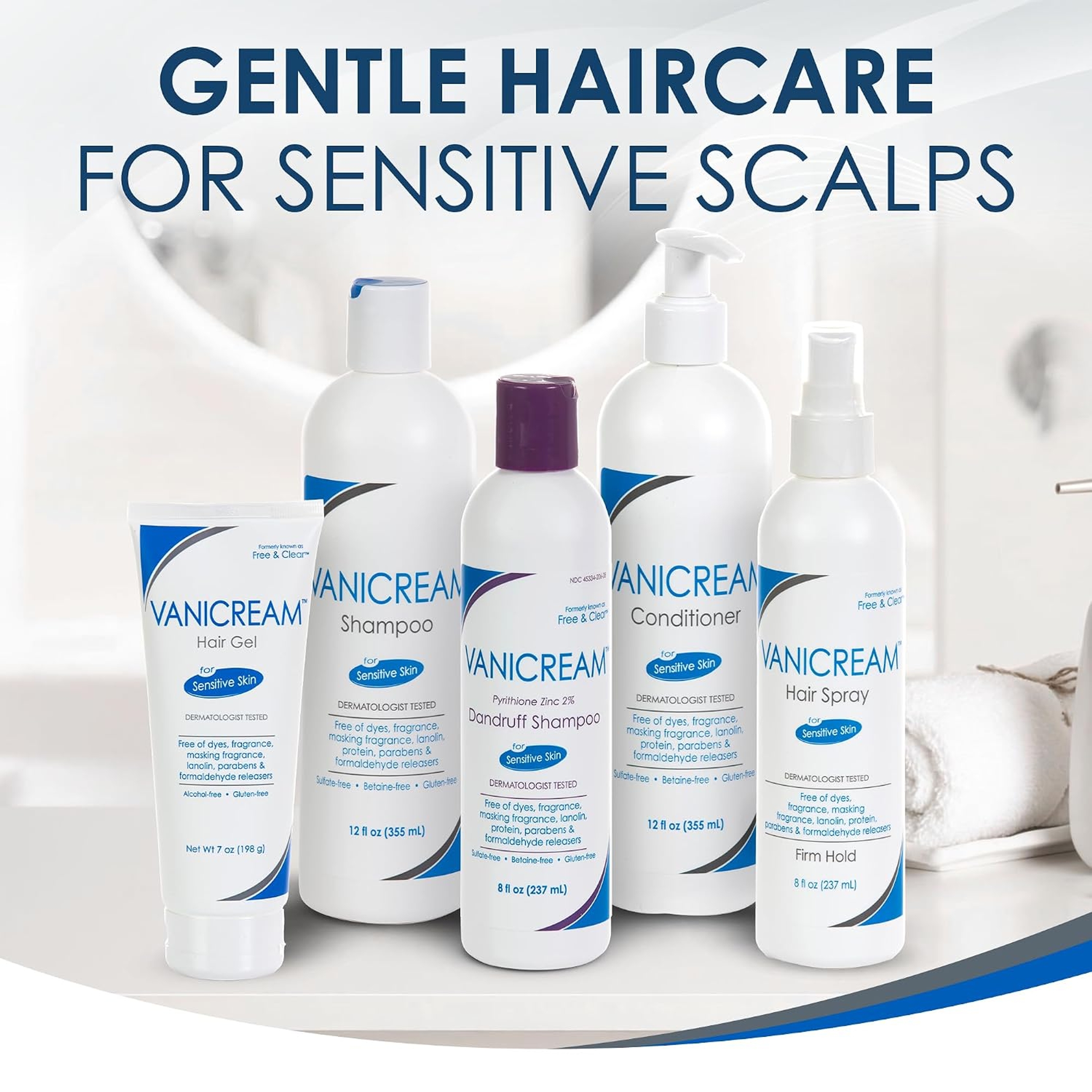 Vanicream Conditioner for Sensitive Scalps 12 fl.oz - Mild Formula without Common Irritants for Sensitive Skin 8