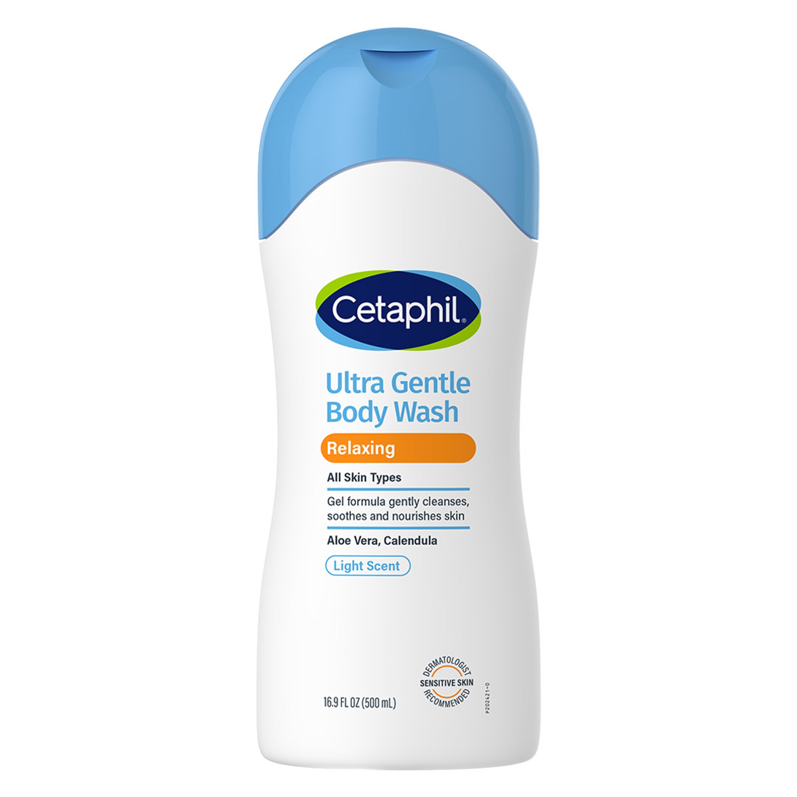 Cetaphil Ultra Gentle Relaxing Body Wash 16.9 fl.oz - Gel Formula Gently Cleanses, Soothes & Nourishes Skin 1