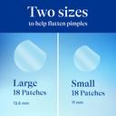 Differin Power Patch Fast Fix 36 Count - Acne Treatment Pimple Patches with Salicylic Acid & Centella 5