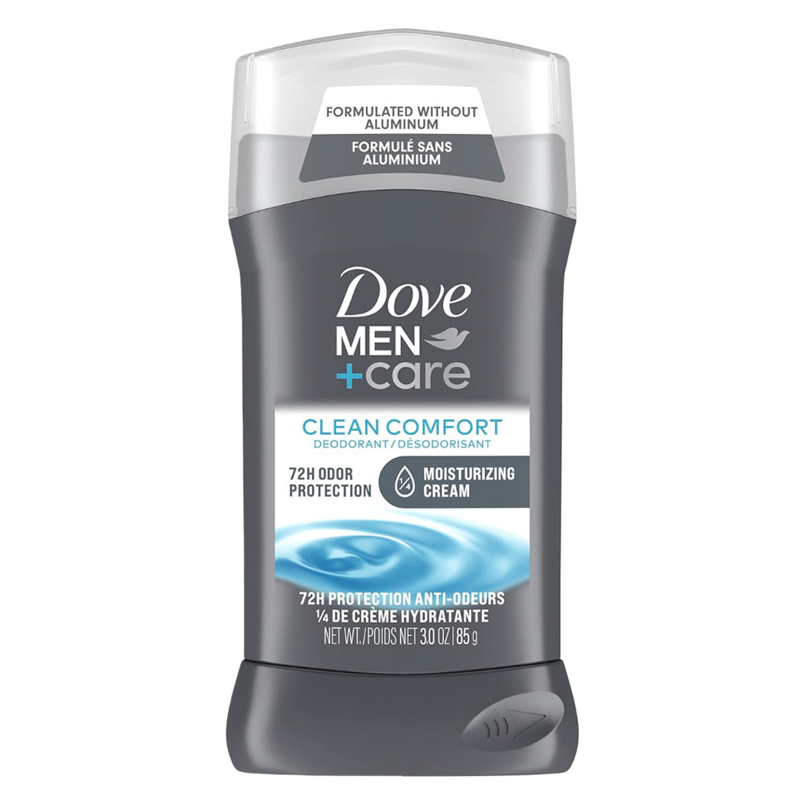 Dove Men+Care Clean Comfort Deodorant Stick 3 oz - 72H Odor Protection with 1/4 Moisturizing Cream 1