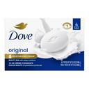 Dove Beauty Bar Soap Original 3.75 oz (Pack of 4) - with 1/4 Moisturizing Cream for Soft, Smooth Skin 1