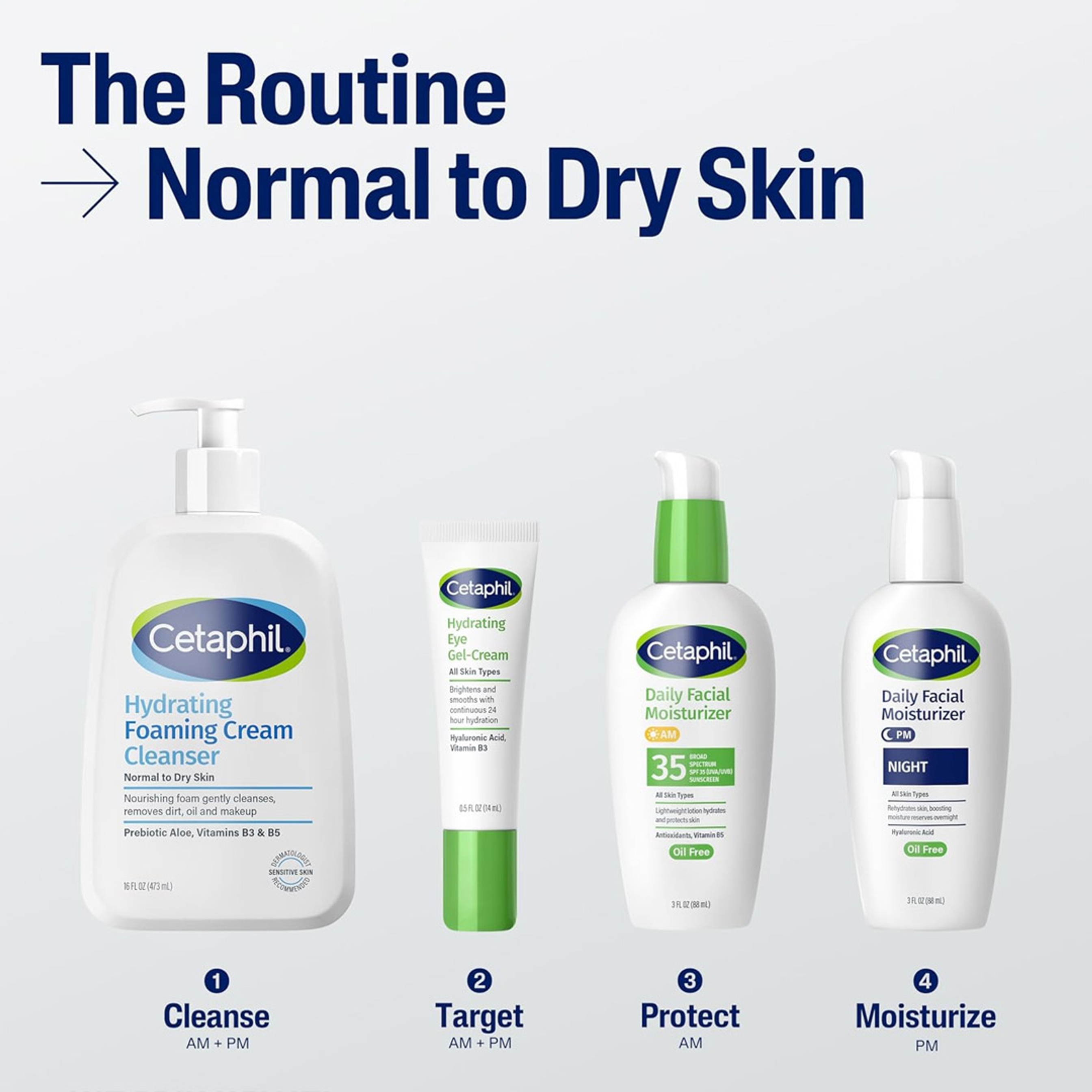 Cetaphil Hydrating Foaming Cream Cleanser 16 fl.oz - Cream to Foam Face Wash for Cetaphil Hydrating Foaming Cream Cleanser 16 fl.oz - Cream to Foam Face Wash for Normal to Dry, Sensitive Skin 6