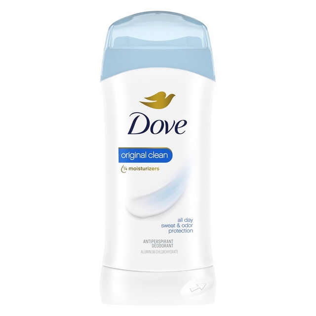 Dove Antiperspirant Deodorant, Original Clean, 2.6 oz - Invisible Solid Stick with 48H Sweat & Odor Protection — Out of stock