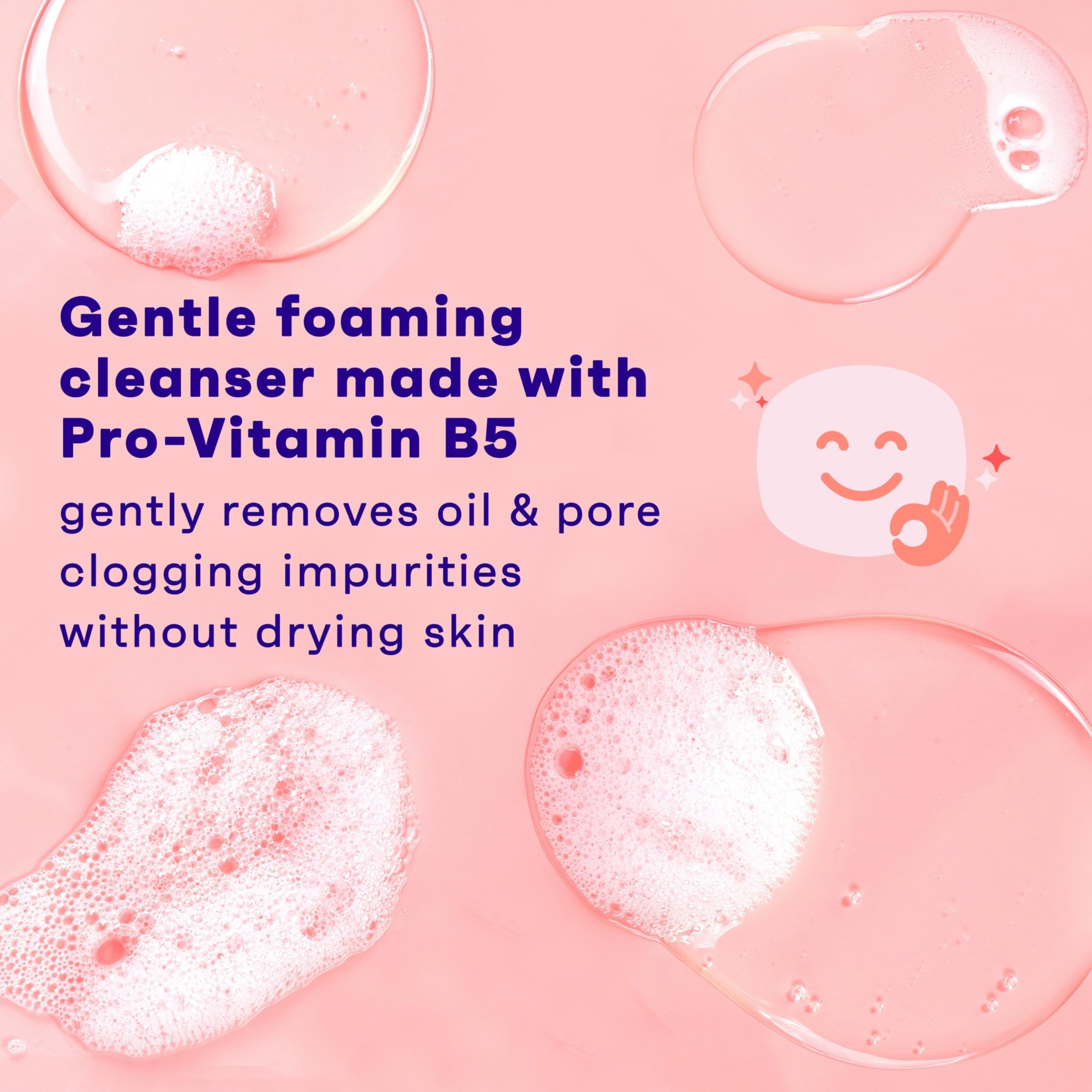 Clean & Clear Essentials Sensitive Skin Foaming Facial Cleanser 8 fl.oz - Removes Oil & Pore-Clogging Impurities, Fragrance-Free 4