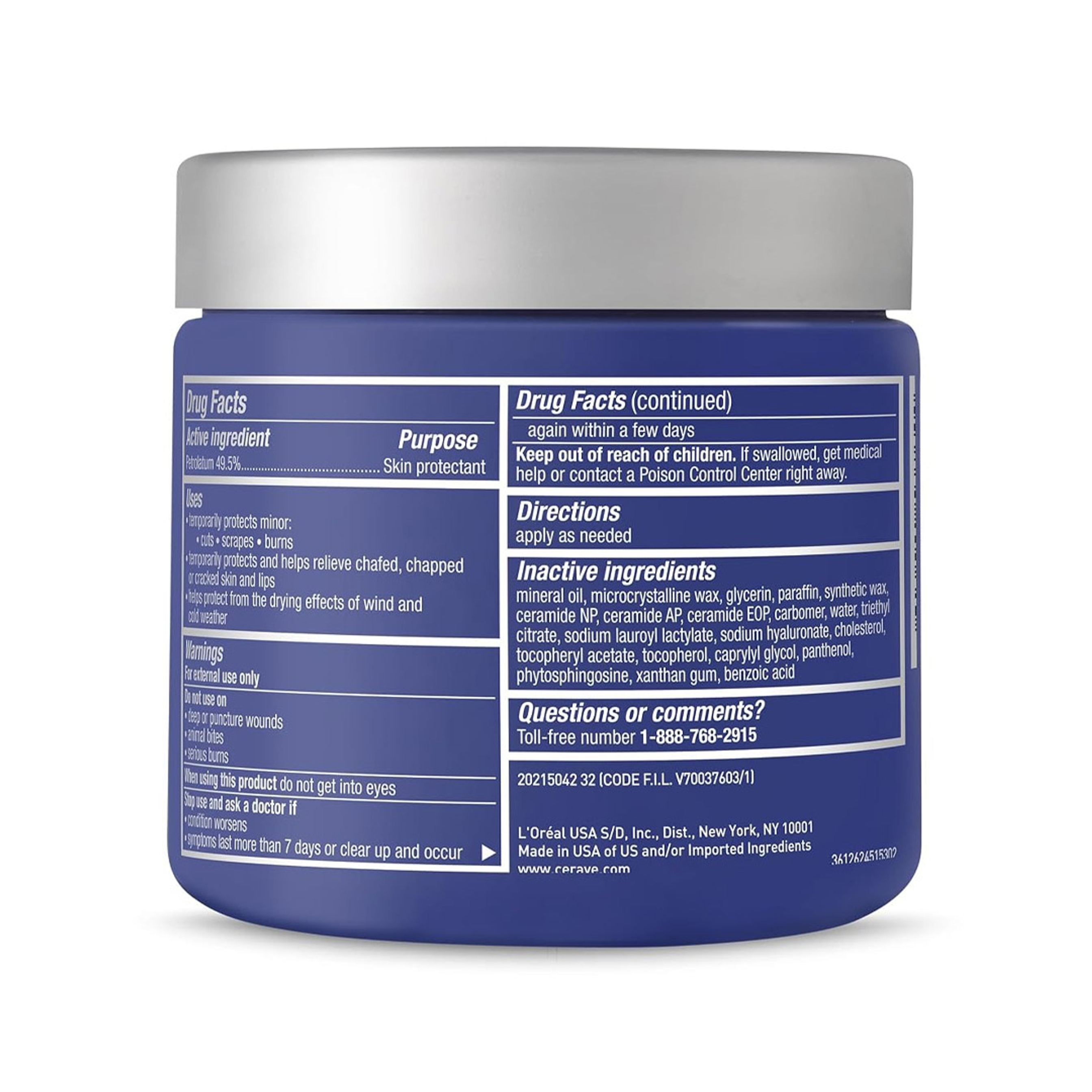 CeraVe Healing Ointment 12 oz - Barrier Cream Protects & Soothes Dry, Cracked & Chafed Skin 9