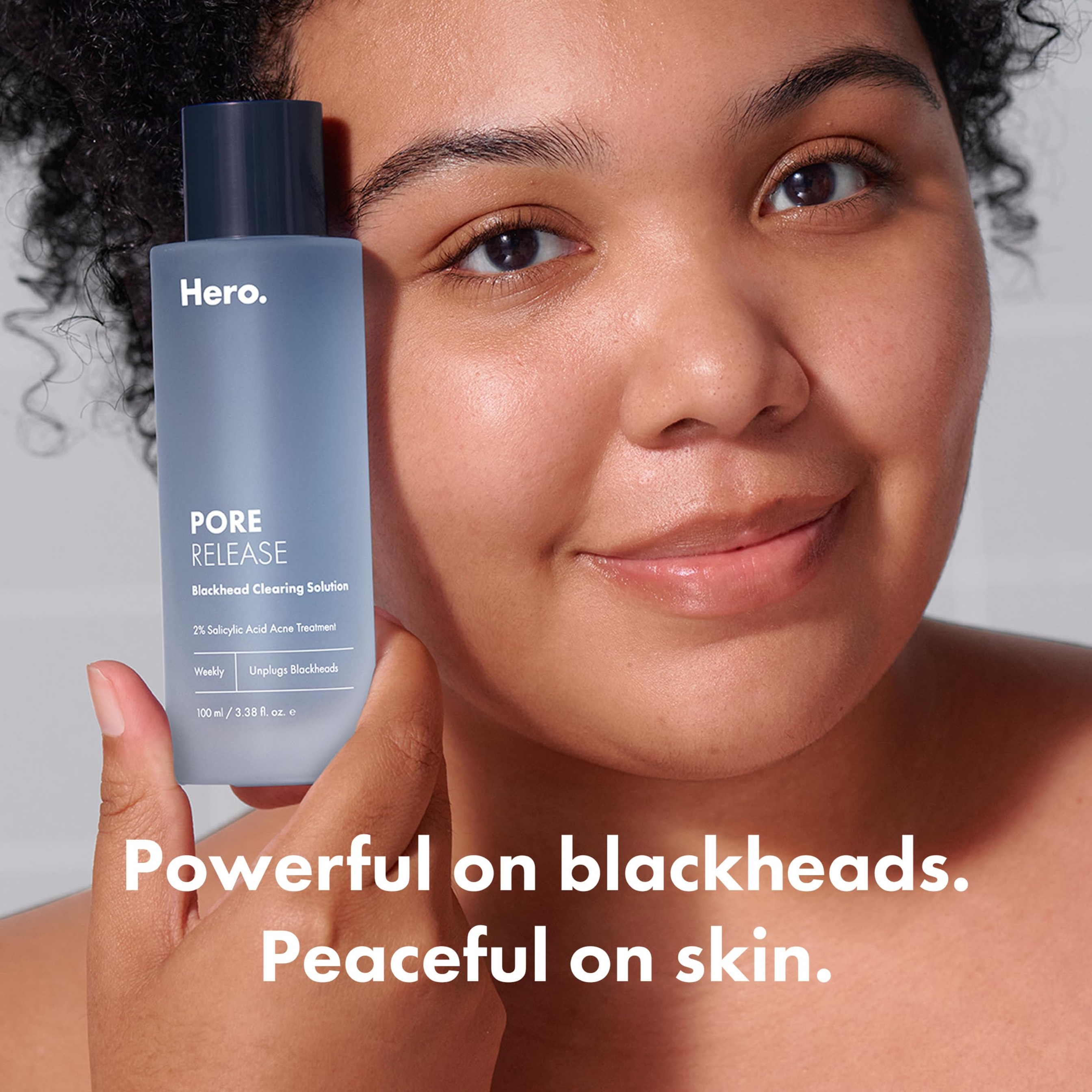 Hero Cosmetics Pore Release Blackhead Clearing Solution 3.38 fl.oz - 2% Salicylic Acid Blackhead Remover Toner 2