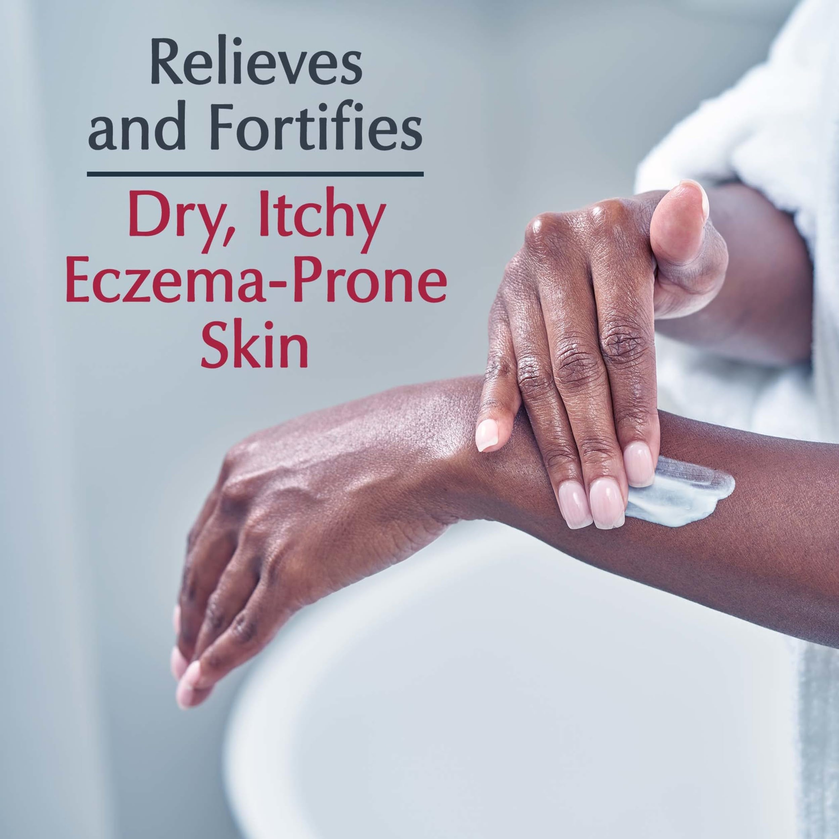 Eucerin Eczema Relief Cream 8 oz - Colloidal Oatmeal Enriched Skin Protectant 6