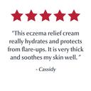 Eucerin Eczema Relief Cream 8 oz - Colloidal Oatmeal Enriched Skin Protectant 12