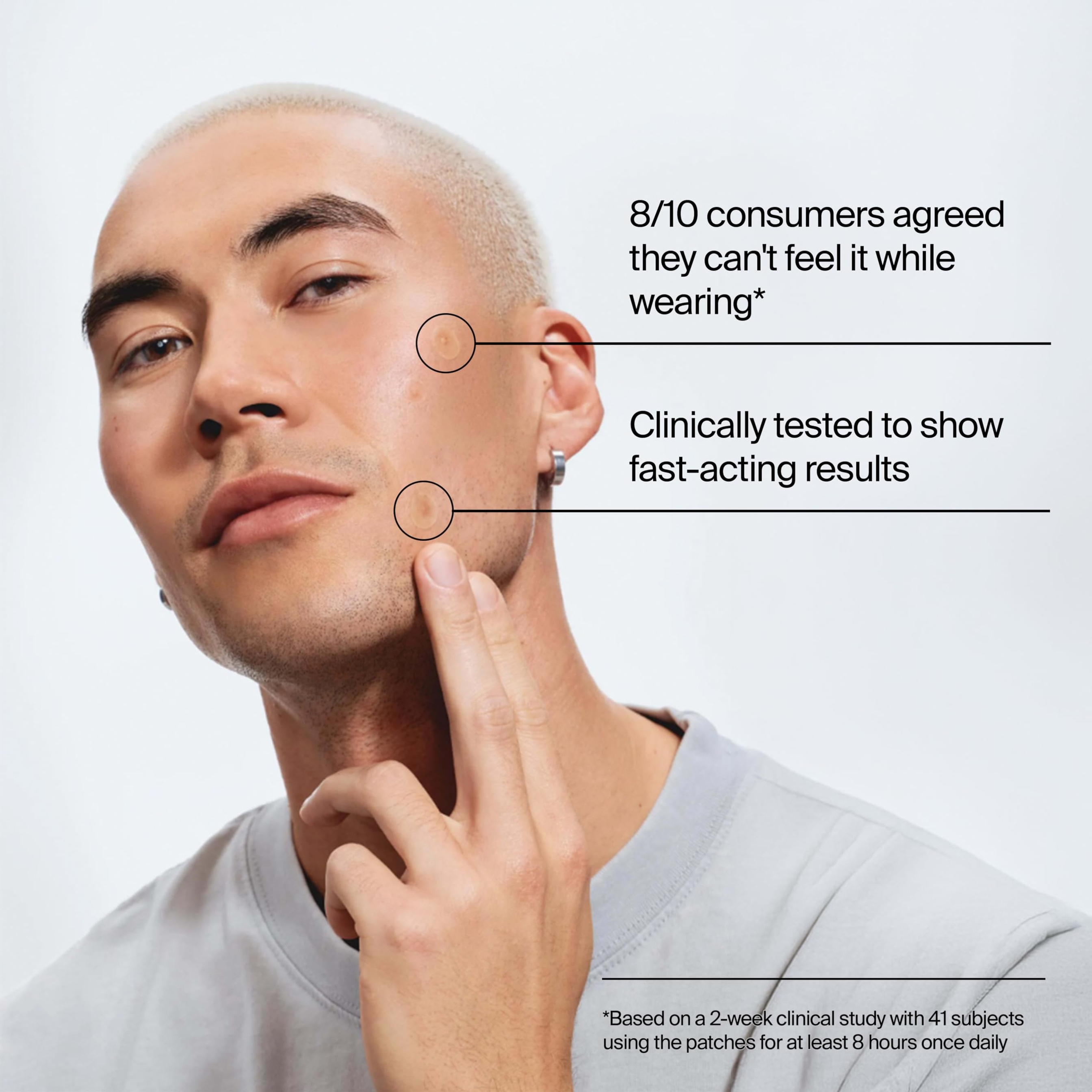Neutrogena Stubborn Acne Ultra-Thin Blemish Patches 24 Count - Hydrocolloid Absorbs Impurities, Ultra-Thin 4