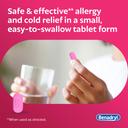 Benadryl Ultratabs Antihistamine Allergy Relief Tablets 100 Count - Diphenhydramine HCl 25mg 3