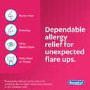 Benadryl Ultratabs Antihistamine Allergy Relief Tablets 100 Count - Diphenhydramine HCl 25mg 4