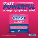 Benadryl Ultratabs Antihistamine Allergy Relief Tablets 100 Count - Diphenhydramine HCl 25mg 5