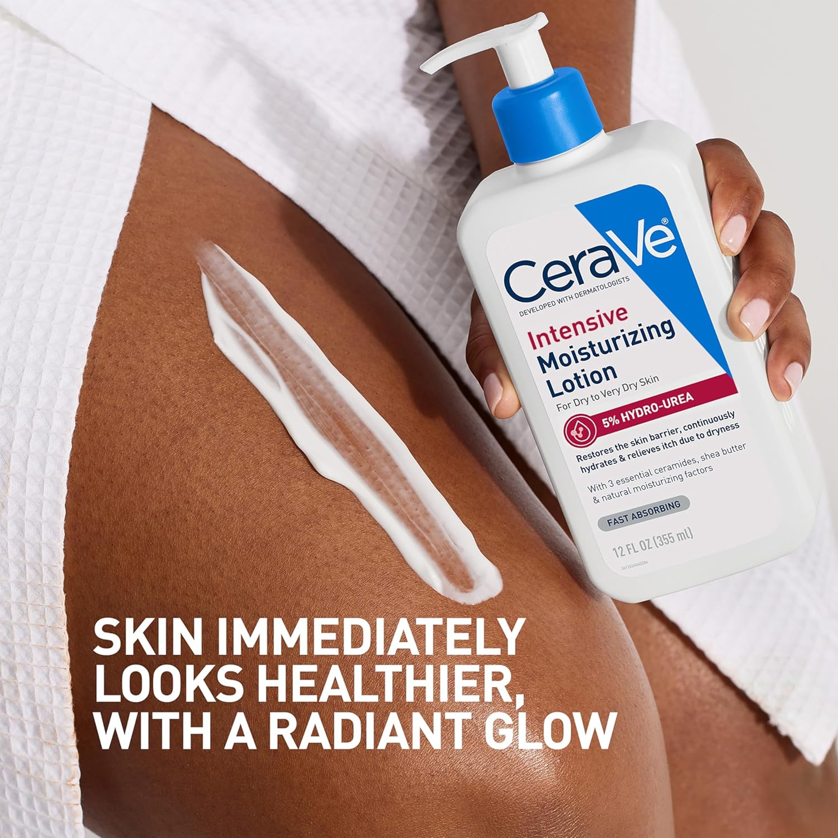 CeraVe Intensive Moisturizing Lotion 16 fl.oz - Relieves Signs of Dry Skin with Hydro-Urea & Shea Butter 8